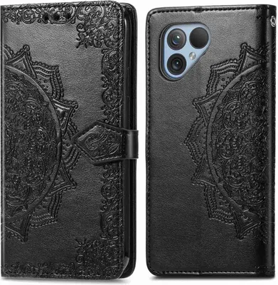 Produktbild von imoshion Mandala Klapphülle Fairphone 5 - Schwarz