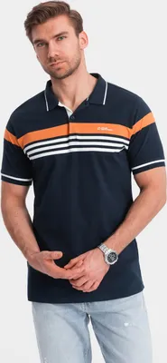 Immagine prodotto di Ombre Clothing T-shirt da uomo con colletto Xanthaestus granata S