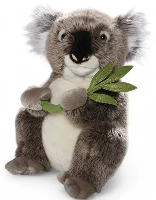 Zdjęcie produktu dla Carl Dick Miś koala z liściem eukaliptusa ok. 30 cm miękka zabawka, przytulanka, pluszak 2890