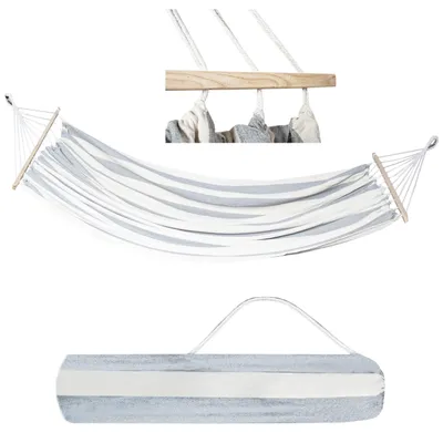 Zdjęcie produktu dla Hamak 240x160cm Fotel wiszący obciążenie 120 kg Fotel wiszący 10142