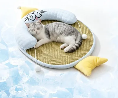 Productafbeelding van Omgoods - Koelbed voor Katten en Kleine Honden, 60 x 47 cm