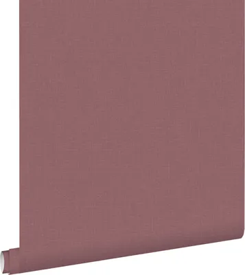 Zdjęcie produktu dla ESTAhome Tapeta lniana tekstura bordowo-czerwonym 53 cm x 10.05 m