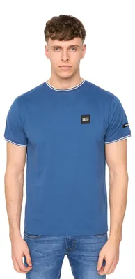 Produktbild von Duck and Cover - "Wrentham" T-Shirt für Herren, Baumwolle BG2515 (L) (Blau)