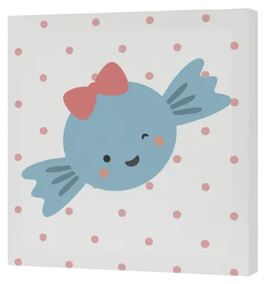 Produktbild von Candies Wandkunst 27x27 cm