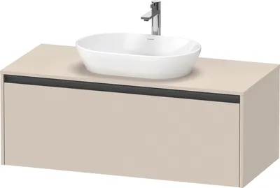 Produktbild von Duravit Ketho.2 Wastafelonderkast 120x55x45,9 cm Supermat Taupe
