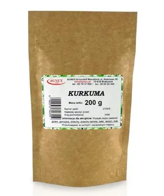 Zdjęcie produktu dla Kurkuma 200g