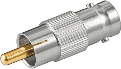 Zdjęcie produktu dla Microconnect BNCRCAADAPTOR, RCA, BNC, Srebrny