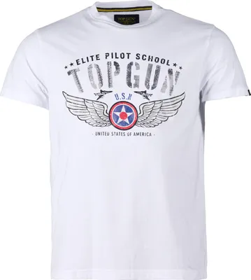 Produktbild von Top Gun T-Shirt TG25010 Herren white L