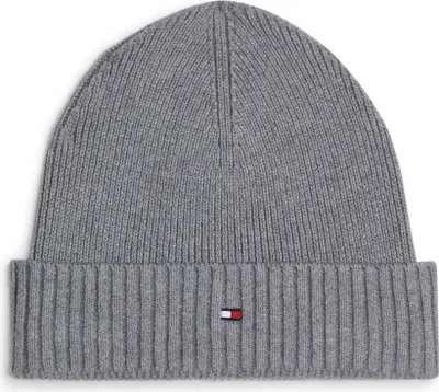 Produktbild von TOMMY HILFIGER - Men's beanie in Baumwolle and cashmere blend  - Size One size