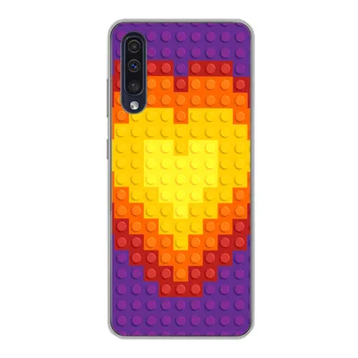 Produktbild von MuchoWow® Handyhülle Schutzhülle Hülle für Samsung Galaxy A30s Muster - Herz Silikon Softcase Handy Hülle - Karteninhaber