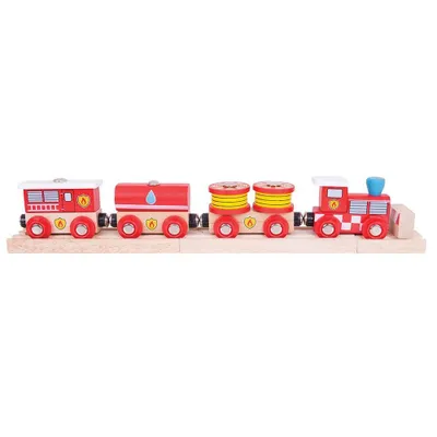 Obrázok produktu pre Bigjigs Rail Fire Train + 3 koľaje