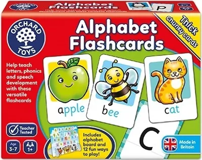 Image de Jeu éducatif avec cartes d'apprentissage de l'alphabet anglais