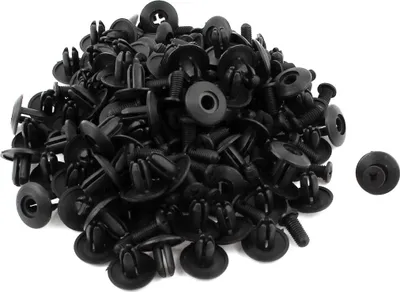 Produktbild von 100 Stücke Auto Befestigung Clip 8mm Loch Push Type Zierleisten Clips Spreiznieten Stoßstange