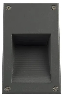 Produktbild von LED Außenleuchte 3W Unterputz Wandmontage Olite 3000K Grau Warmweiß