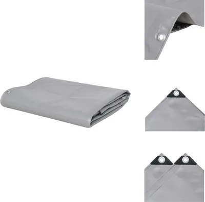 Obrázek produktu pro plachta vidaXL 650 g/m² 4x7 m šedá - Plachty