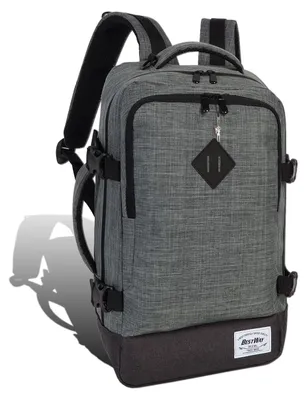 Produktbild von Bestway grauer Businessrucksack Polyester Tagesrucksack Flugbegleiter D2ORI103K