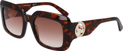 Zdjęcie produktu dla Okulary przeciwsłoneczne LONGCHAMP LO753S 242 DARK HAVANA 51/20/140 FEMALE