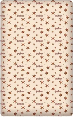 Produktbild von Harry Potter Spannbetttuch Bettlaken 200 x 90 cm – 100% Baumwolle für Kinderbett