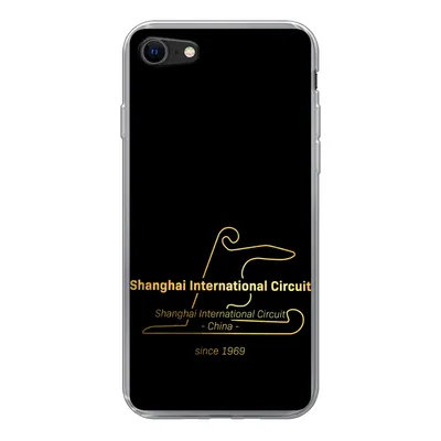 Produktbild von MuchoWow® Handyhülle Schutzhülle Hülle für iPhone SE 2022 Formel 1 - China - Rennstrecke Silikon Softcase Handy Hülle - Schutzhülle