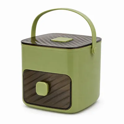 Obrázok produktu pre 13,5 x 15 x 16,3 cm, výrobník ľadu s tlakovým systémom, stroj na výrobu ľadu s tlakovacím krytom, určený do mrazničky, Ice Maker - ICEPRESO