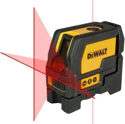 Zdjęcie produktu dla DeWALT DW0822-XJ, 10 m, 2 mm/m, 3°, 50 m, Poziomy/Pionowy, Czerwony