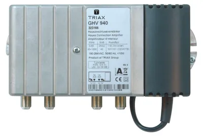 Produktbild von Triax GHV 940, AC, 169 mm, 76 mm, 65 mm, 735 g, 230 mm
