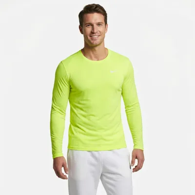 Obrázek produktu pro Tričko NIKE Dri-FIT Miler Pánské dlouhé Green Green XL