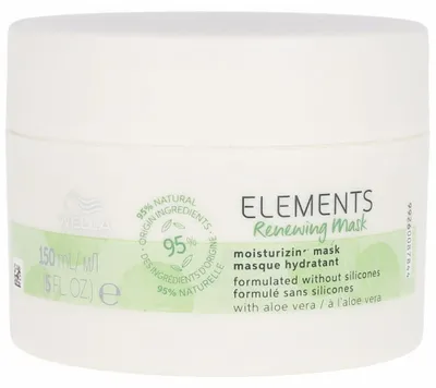 Produktbild von Wella Elements Renewing, 150 ml, Frauen, Alle Haare, Alle Farben, Feuchtigkeitsspendend, Reparatur, Glanz, Weichmachend, Topf