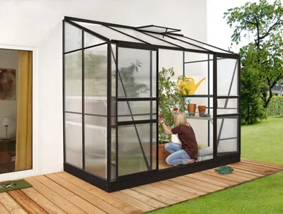 Obrázek produktu pro Vitavia Ida 3300 skleník, černý, 4mm HKP