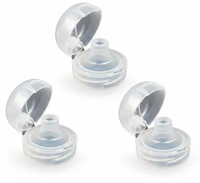 Produktbild von 3er Set Sportverschluss, Klappdeckel Flip Top für Tritan-u. Polycarbonatflaschen