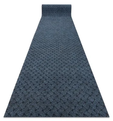 Image de Paillasson antidérapant pour les mètres courants 100 cm VECTRA 800 extérieur, intérieur, sur caoutchouc - bleu bleu 100x720 cm