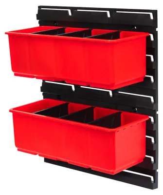 Produktbild von Toolbrothers RHINO Container Set Nr. 5 Werkstattwand mit 2 Behältern für RHINO XXL Koffer Höhe M und Organizer Höhe XL