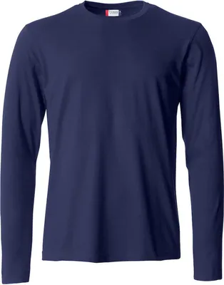 Produktbild von Langarm T-Shirt Basic-T für Damen und Herren mit engerer Passform