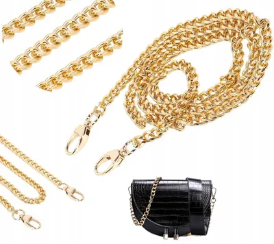 Obrázek produktu pro Popruh na kabelku - Zlaté brnění - Bezpečnost - Styl - Komfort - Univerzální - Robustní - Elegance