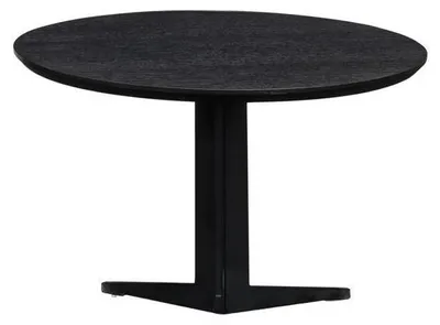 Productafbeelding van Salontafel, design, metaal, hout, rond, goud, bijzettafel, woonkamer, tafels