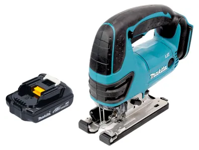 Obrázek produktu pro Akumulátorová přímočará pila Makita DJV 180 Y1X 18 V 135 mm + 1x akumulátor 1,5 Ah - bez nabíječky