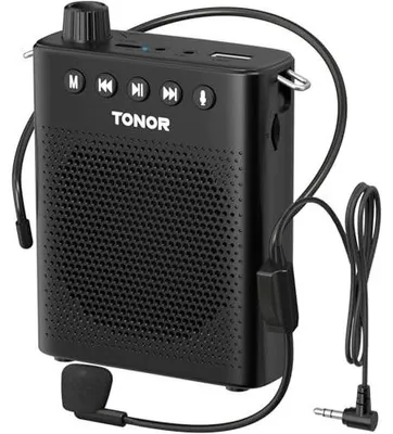 Zdjęcie produktu dla Wzmacniacz głosu bluetooth przenośny głośnik mikrofon dla nauczycieli