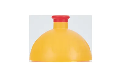 Immagine prodotto di Cappuccio giallo scuro/rosso tappo