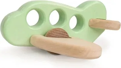 Produktbild von Bajo Holzflugzeug mint - nachhaltiges Spielzeug Flugzeug