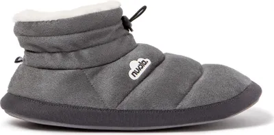 Image de NUVOLA. Chaussons Homme Femme Antidérapants chaudes rembourrées confortables gris 40-41 -UNBOVEL