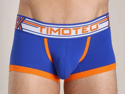 Produktbild von Timoteo Double Crossed Slingshot Trunk Jock - blue - S, 1er Pack (1 x 1 Stück)