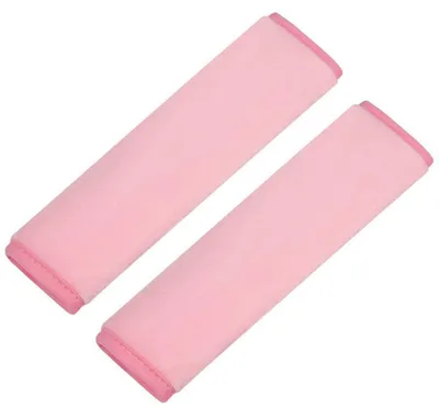 Produktbild von Gurtpolster 2 Stück Schulterschutz Nackenstütze für Kinder und Erwachsene Rosa