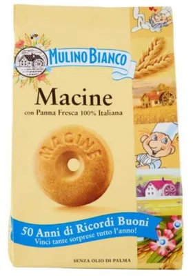 Zdjęcie produktu dla Mulino Bianco 8076809572897, Ciastko, Mleko, 350 g, 482 kcal, 2024 kJ, 6 g
