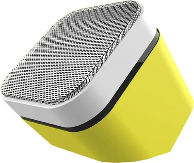 Image de Pantone PT-BS003F Haut-parleur Bluetooth portable mono 3W jaune sans fil