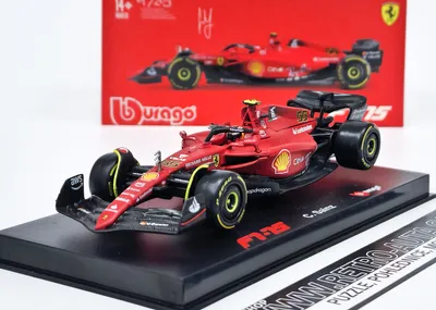 Produktbild von Ferrari F1-75 #55 C.Sainz Jr. 2022 - Bburago 1:43