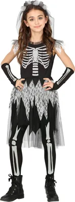 Obrázek produktu pro Děsivý kostým Kostlivka nevěsta Halloween 2026