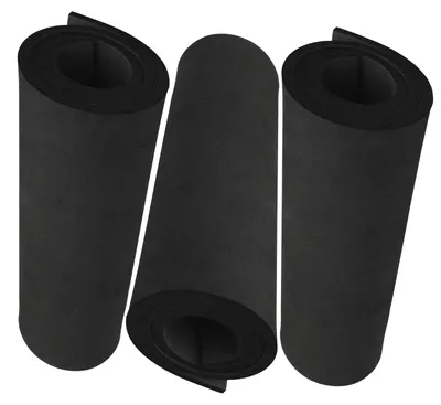EVA-Schaumstoffplatten 3er-Pack, 6 mm, 35 x 124,5 cm, schwarz