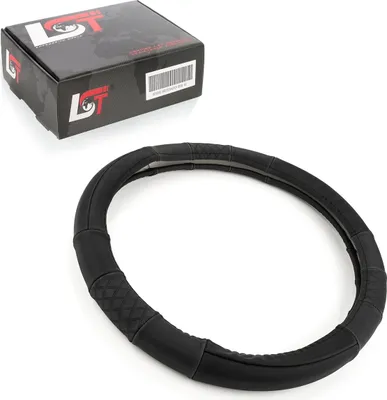 Produktbild von Lenkradbezug Ø 38x9 cm anthrazit für ALFA ROMEO für SUBARU für TOYOTA für FIAT