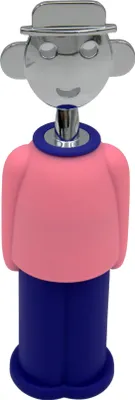Produktbild von Alessi Alessandro M.,Corkscrew Paz (Art.-Nr. AM23 PAZ, EAN 8003299459599)