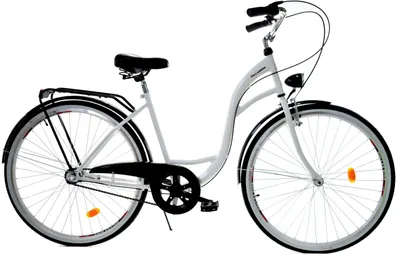 Zdjęcie produktu dla Rower Dallas City 26" 3spd - biały z czarnym